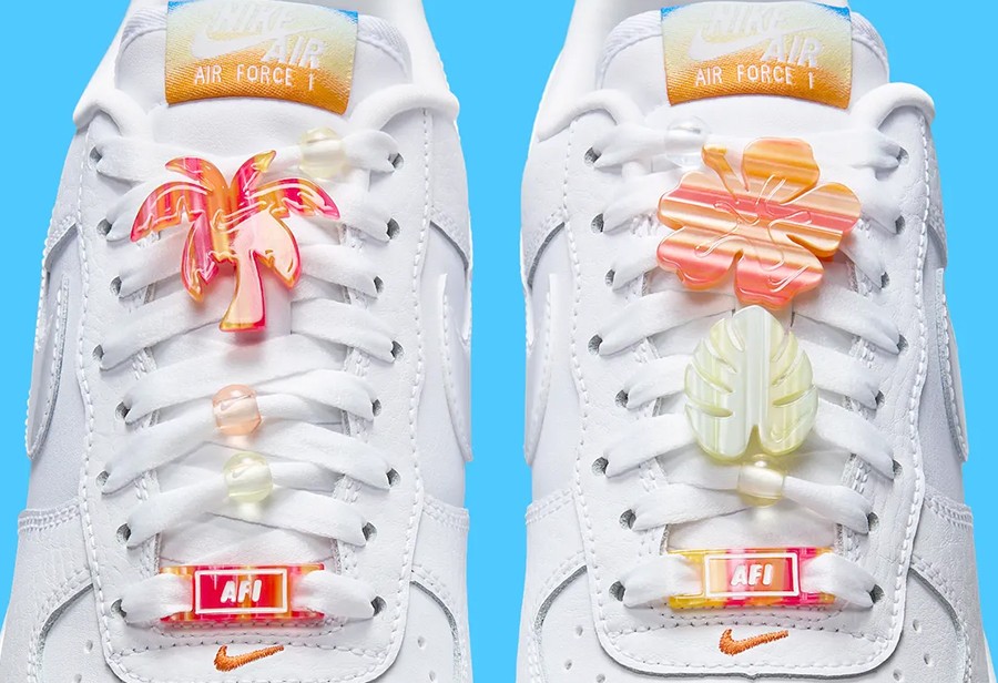 鞋带扣真可爱！Nike 推出「热带风情」系列！