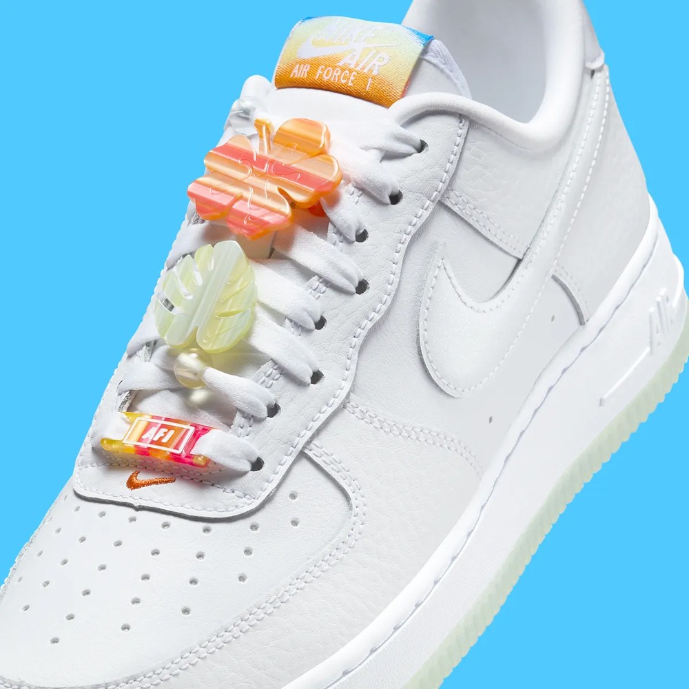 鞋带扣真可爱！Nike 推出「热带风情」系列！