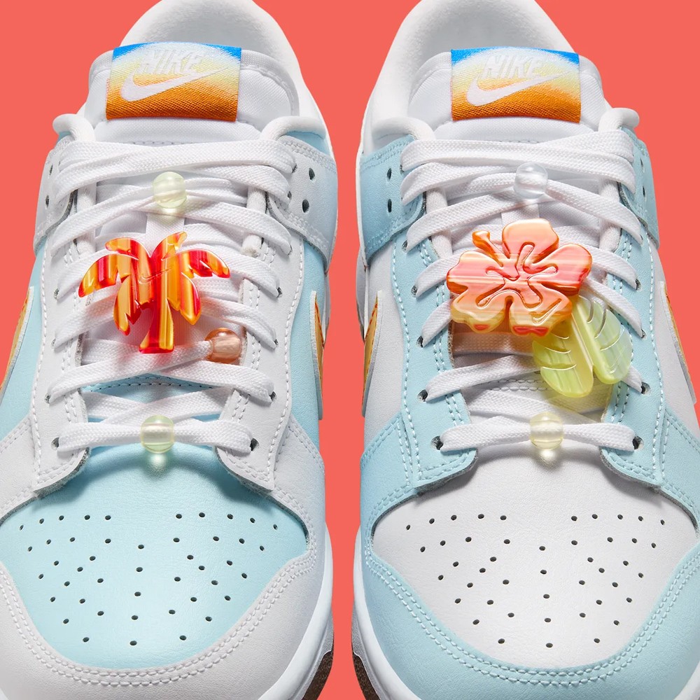 鞋带扣真可爱！Nike 推出「热带风情」系列！