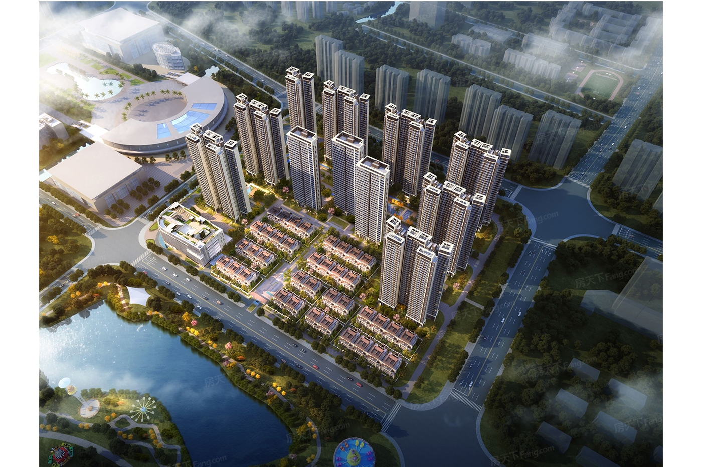 中山火炬开发区十大热门楼盘实地探访：高品质住宅项目现场实拍图集