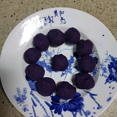 紫薯餅,紫薯餅的做法