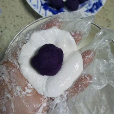紫薯餅,紫薯餅的做法