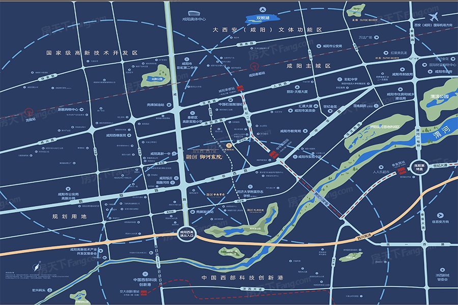 融创御河宸院 VS 国润当代境ΜΟΜΛ在秦都区谁更胜一筹？