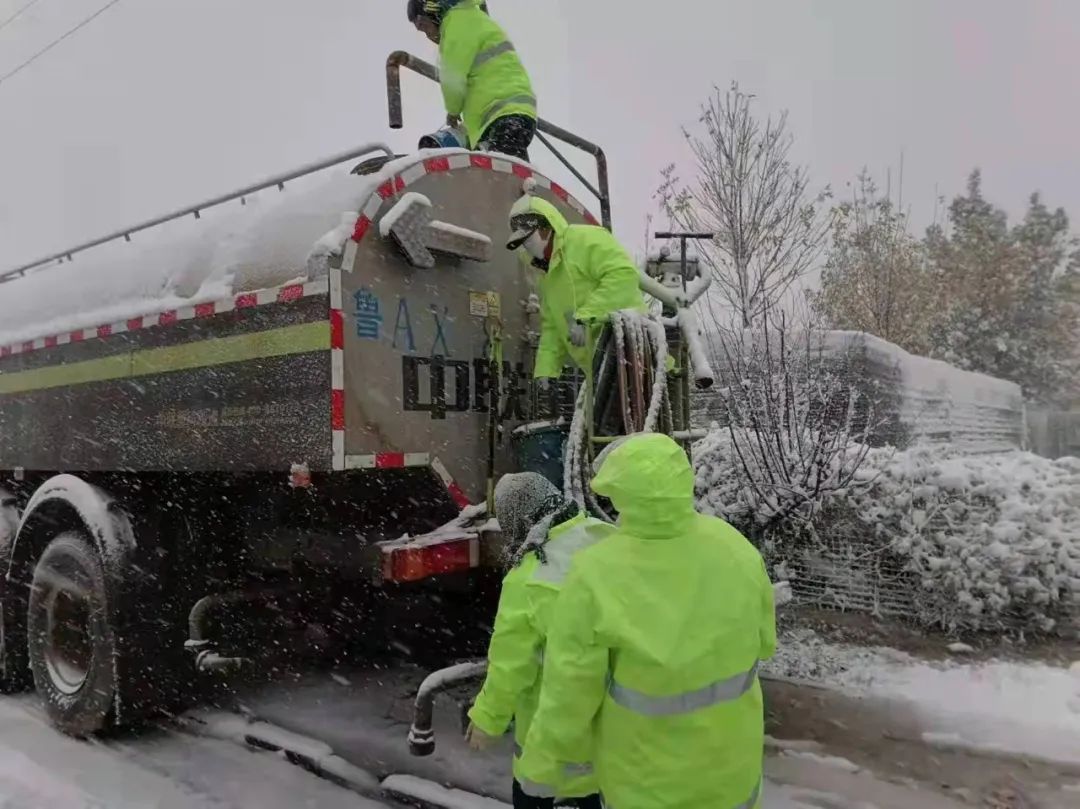 闻声而动，园区担当！济南新材料产业园区全力做好雨雪寒潮天气防范应对工作