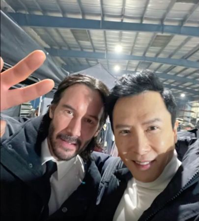 叶问对上杀神！甄子丹《捍卫任务4》预告公开 飞踢狠踹基努李维