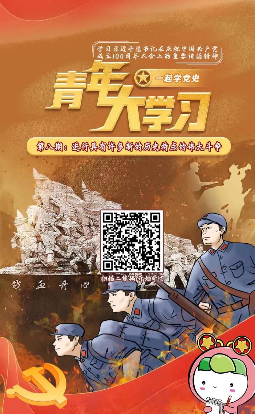 青年大学习第十二季第八期：必须进行具有许多新的历史特点的伟大斗争（附上期排名）