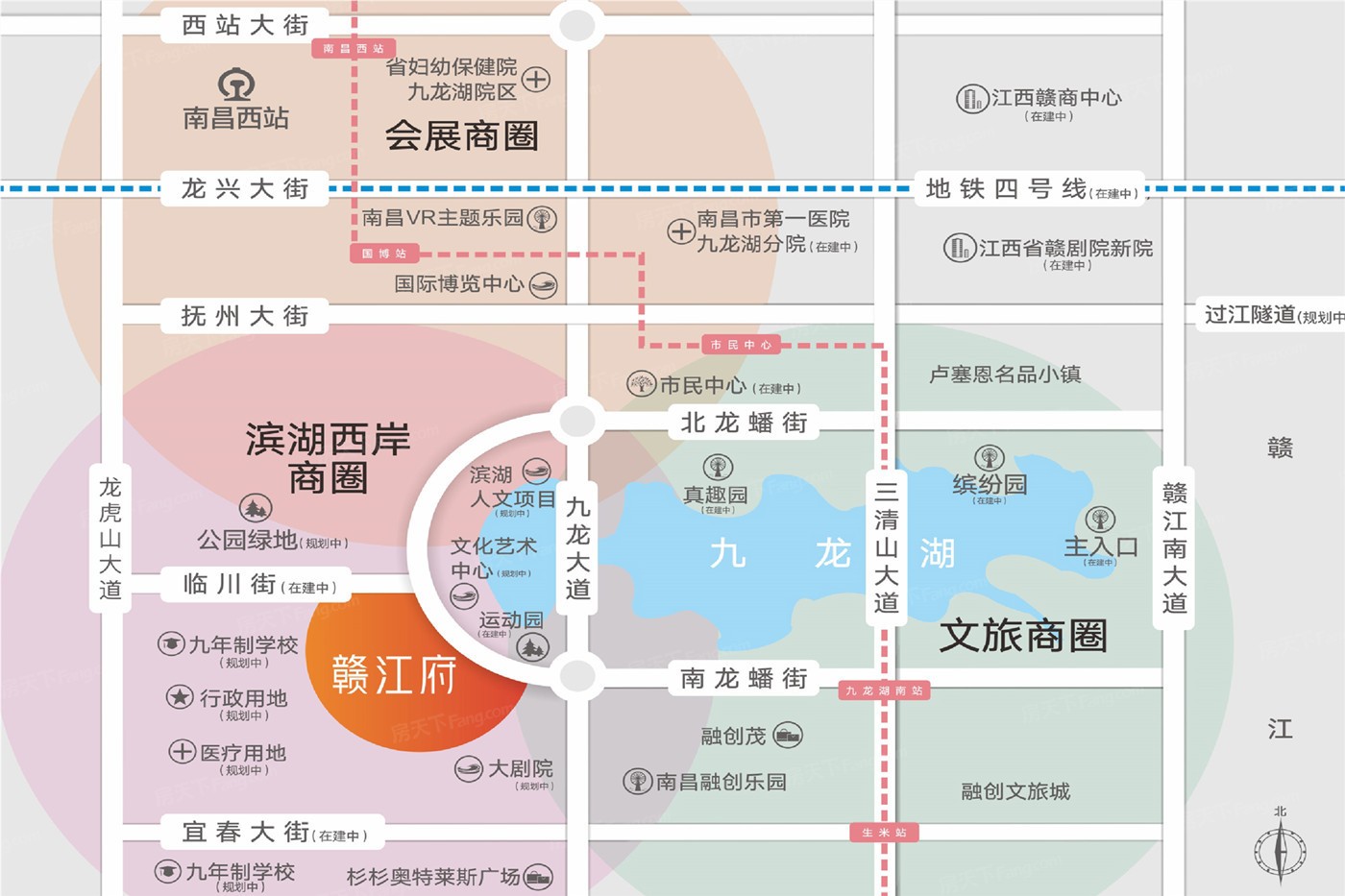 融创玖玺台 VS 融创红城投赣江府谁是你的菜？