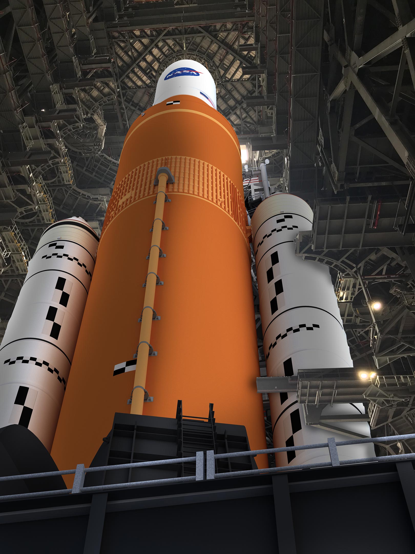 NASA将首次向外界公布阿特米斯巨型月球火箭
