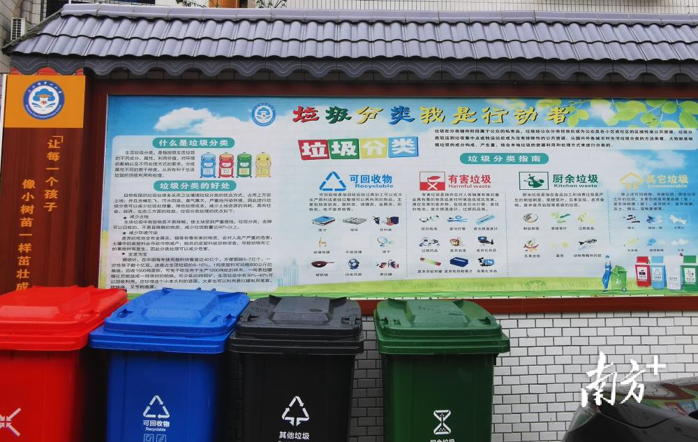 连南三江镇中心小学推进垃圾分类(图2)