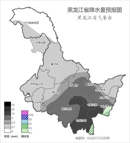 黑龙江继续发布大暴雪、特大暴雪预报