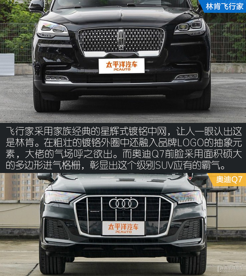 中大型豪华SUV怎么选？林肯飞行家VS奥迪Q7