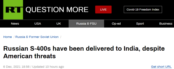 ����������Ч������˹��ʼ��ӡ�Ƚ���S-400���յ���ϵͳ