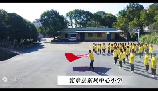 天塘镇东风小学：阳光大课间比赛活动(图4)