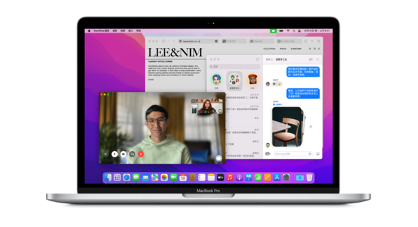 macOS Monterey 12.1发布“同播共享”功能正式上线