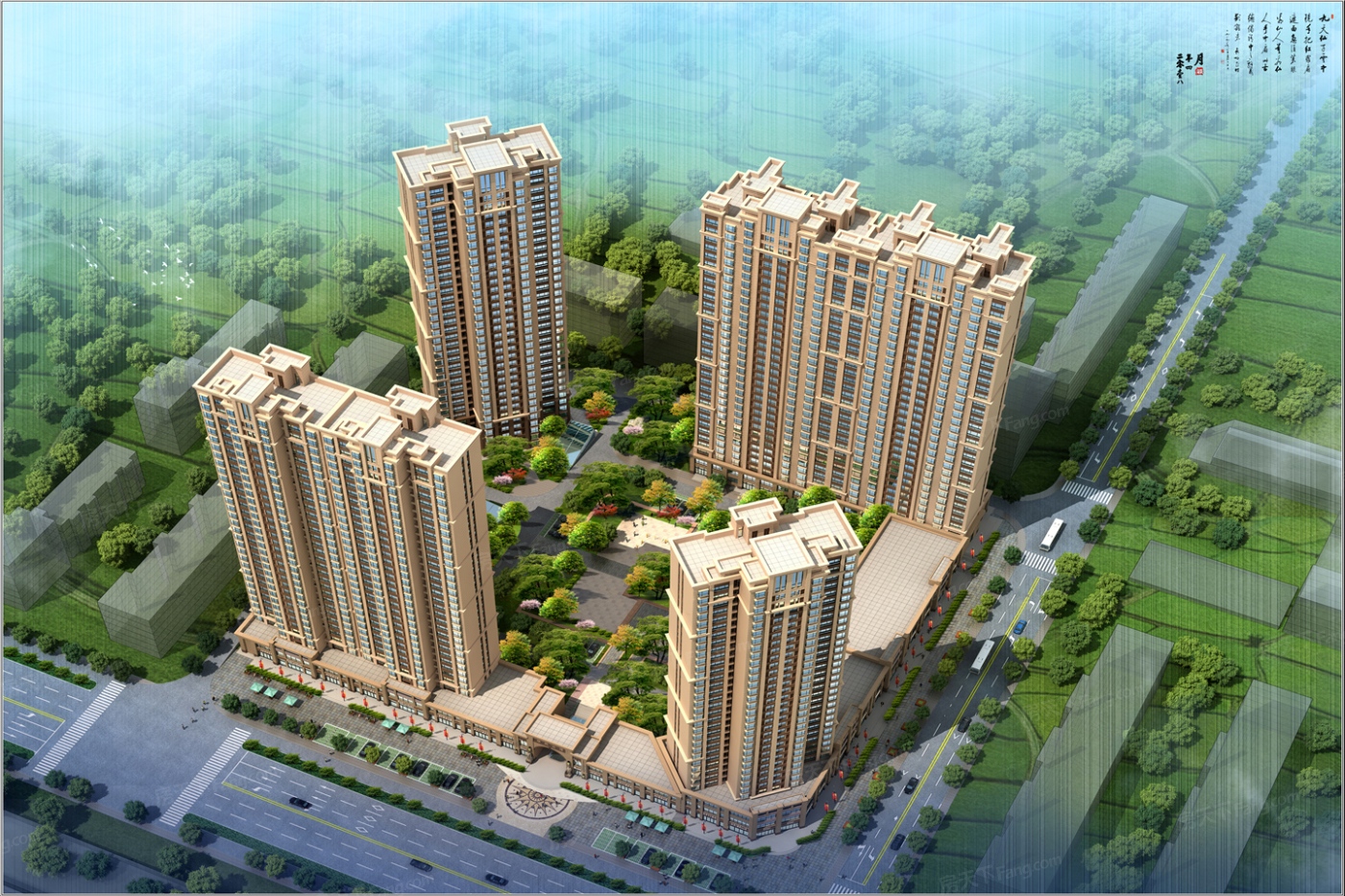 庆城县山水新城 vs 华天公馆,哪个更宜居?