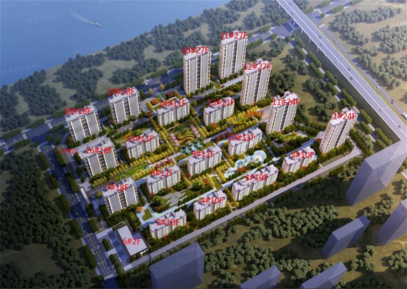 中南·水利·碧桂园 珺悦 PK 运河风华谁是淮安热门小区？