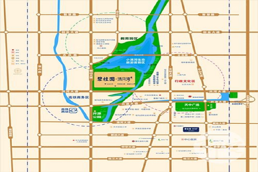 驻马店十大高档住宅小区榜单：碧桂园清月湾领衔