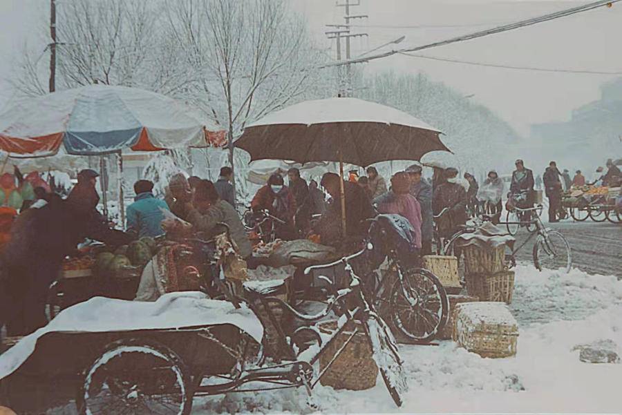 冬至|忆济南的冬雪,还记得这些济南下雪的老照片吗