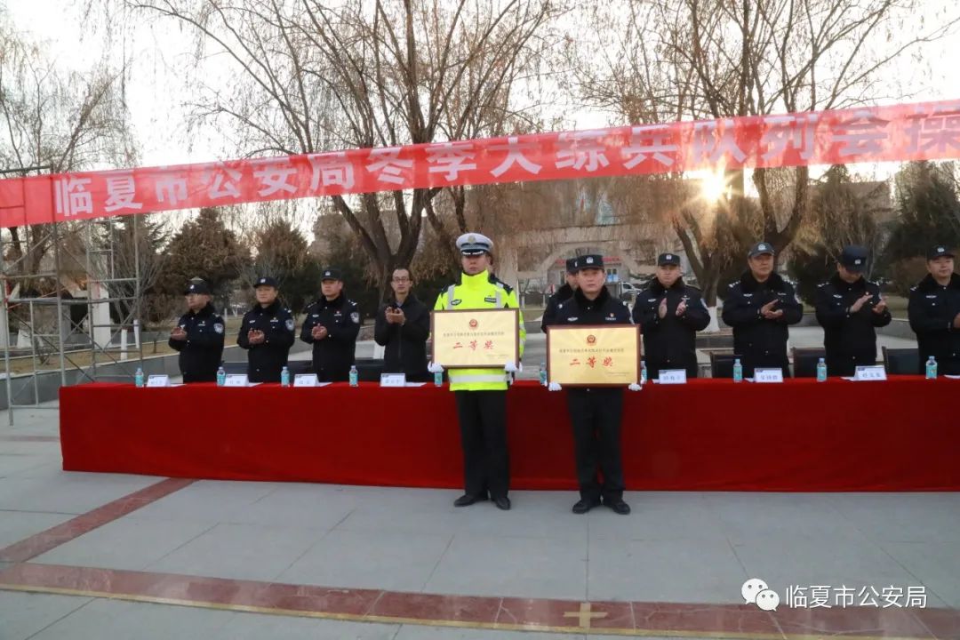 【全警实战大练兵】临夏市公安局举行冬季大练兵队列会操比武