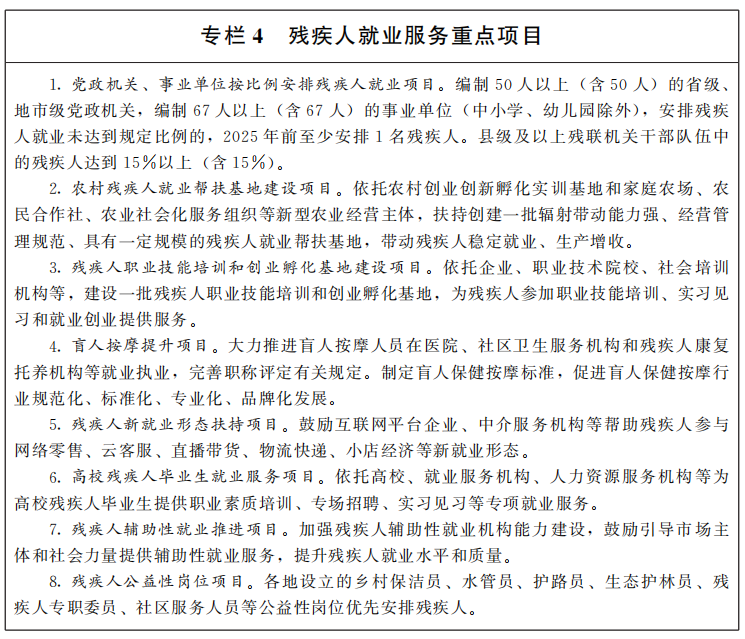 甘肃省人民政府关于印发甘肃省“十四五”残疾人保障和发展规划的通知