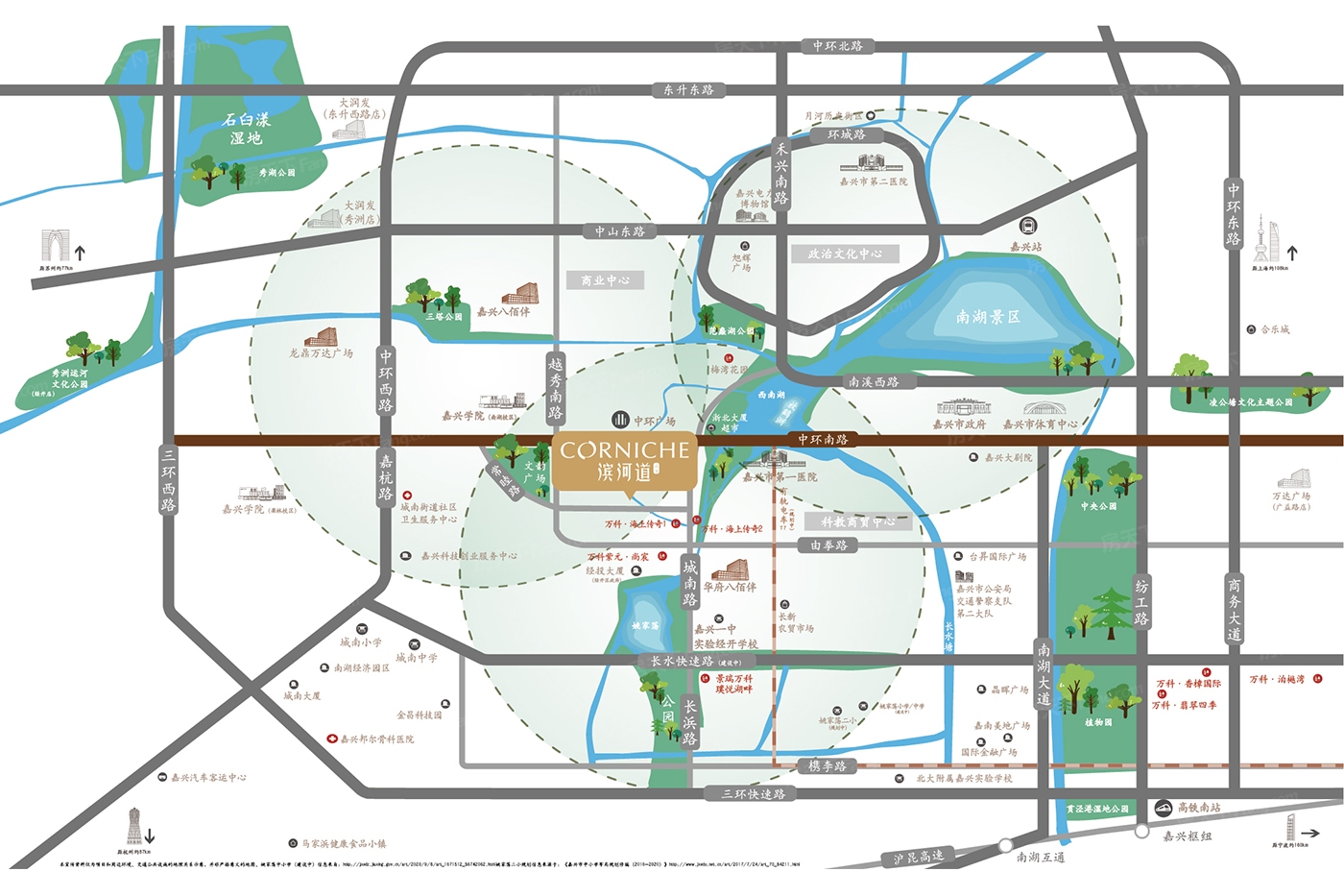 南湖新区荣安堂樾庄 VS 开元万科滨河道花苑，哪个更宜居？