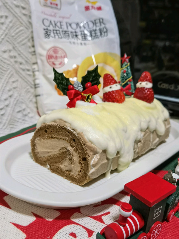 圣誕巧克力蛋糕,圣誕巧克力蛋糕圖片大全