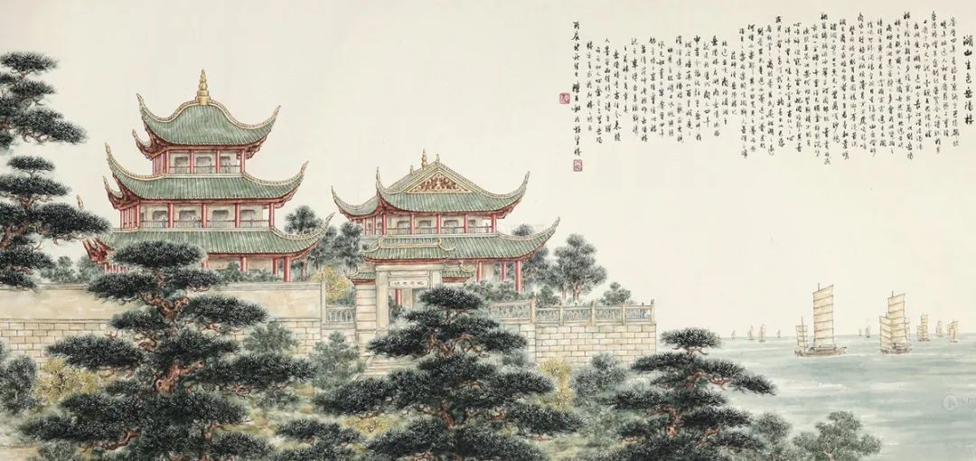 《岳阳楼记》因为真正让它出名的却有一份与众不同的严肃深沉而位于