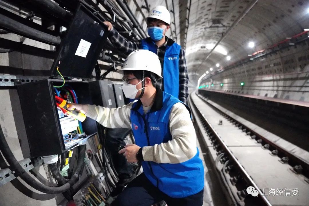 上海三大电信运营商圆满完成地铁14号线和18号线一期北段的5G网络建设