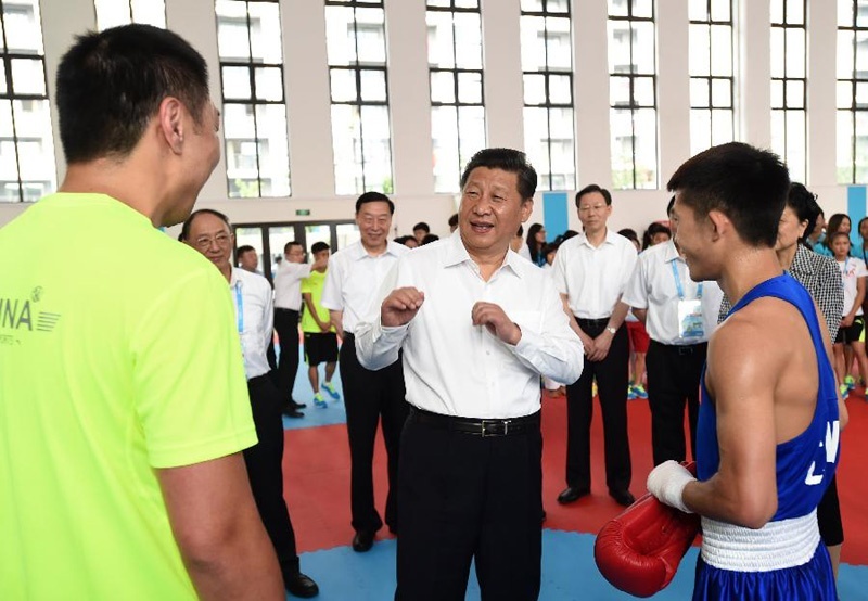 2016年奥运会在哪里举行(一见·总书记同奥运健儿的10个瞬间)