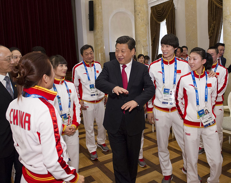 2016年奥运会在哪里举行(一见·总书记同奥运健儿的10个瞬间)