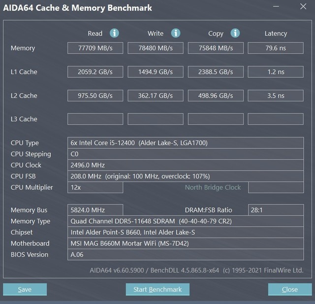 微星B660M迫击炮WIFI主板评测：支持DDR5