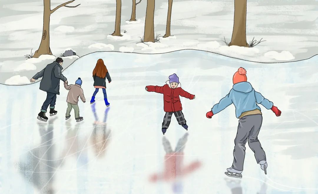 滑冰的好处图片