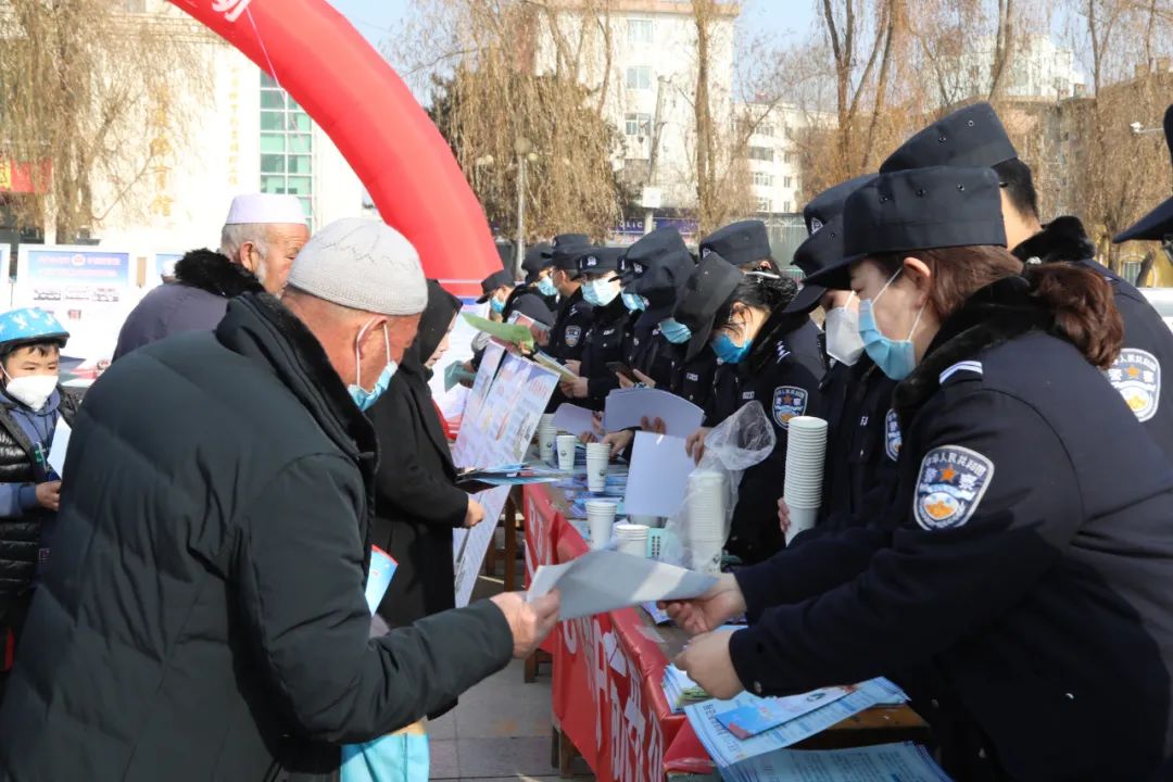 【你好，警察节】临夏州、市公安机关开展“110宣传日”主题宣传活动