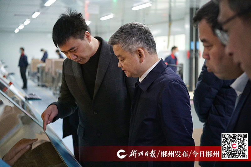 陈跃文在桂阳调研时强调 打造亲商爱商环境 做大做强食品医药产业