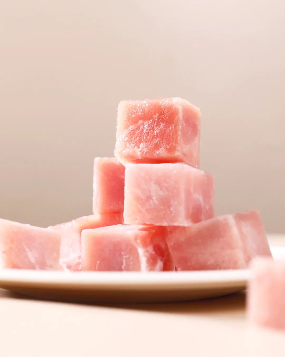 . mmmmm.：“肉眼可见的大粒肉块！吃的时候没有渣渣的淀粉感！”