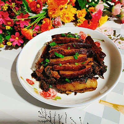 家常梅菜扣肉最简单的做法（肥而不腻的梅菜扣肉教程）