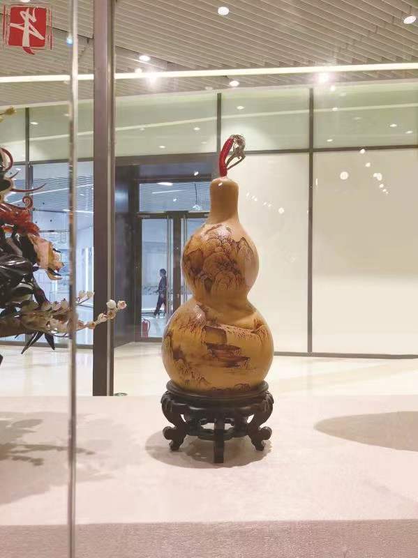 顺义村民“葫芦牛”为北京两届奥运会献葫芦“礼物”