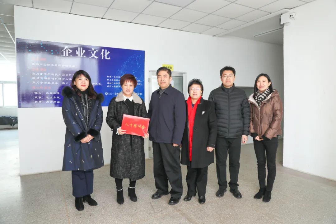 区委常委、组织部部长韩卫英走访慰问济南新材料产业园区企业专家人才