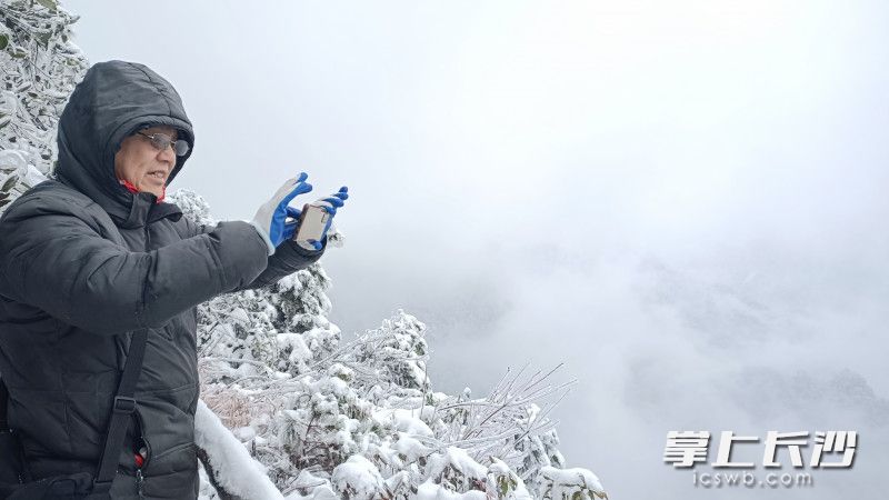 组图｜雪上天子山 美哉张家界