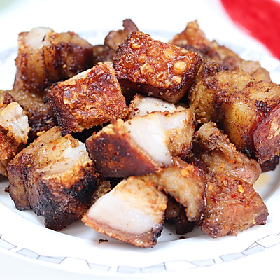 空气炸锅食谱大全及做法及时间（10分钟做脆皮五花肉）