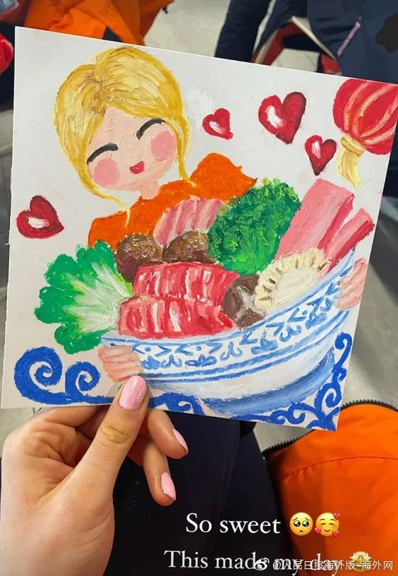 爱吃麻辣烫的荷兰姑娘夺银！一份礼物让她直呼“太甜蜜”