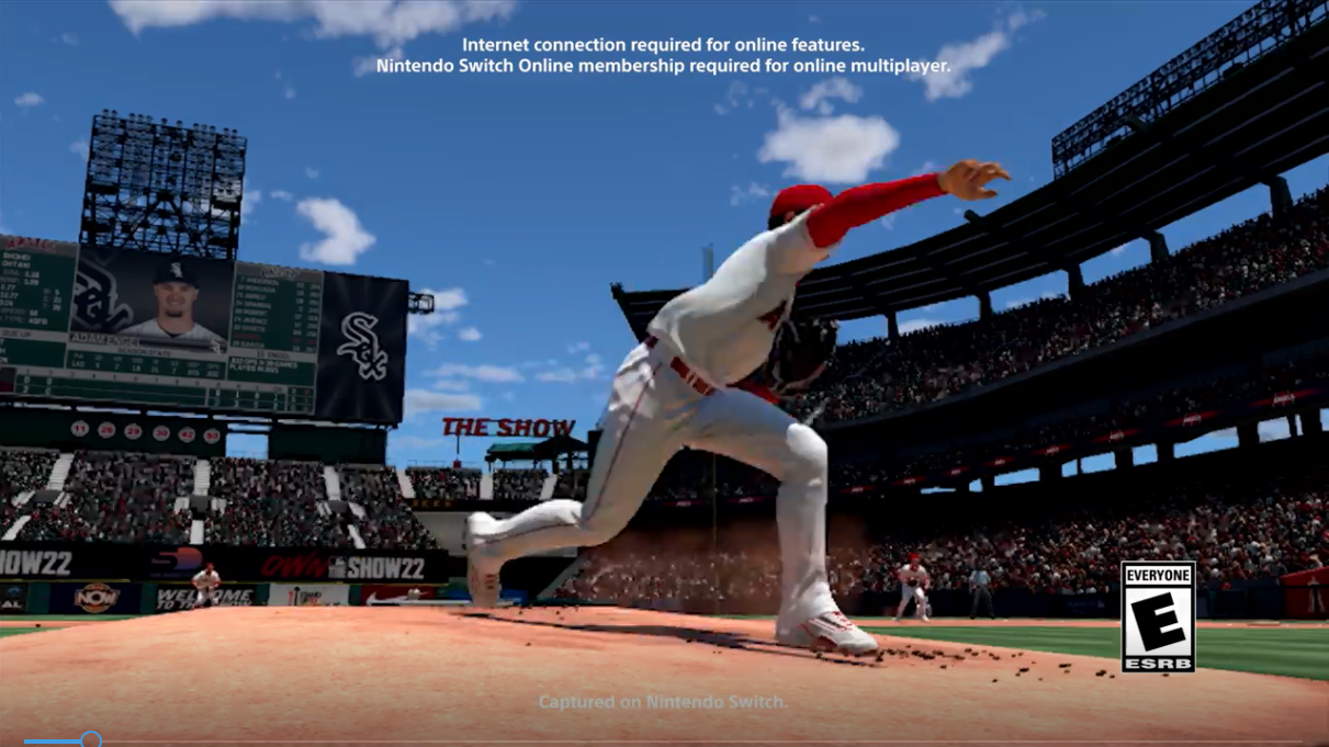 棒球游戏(《MLB The Show 22》NS版新预告 游戏4月5日发售)