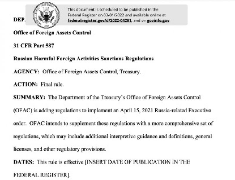 美对俄制裁扩大至加密领域，比特币涨超14%