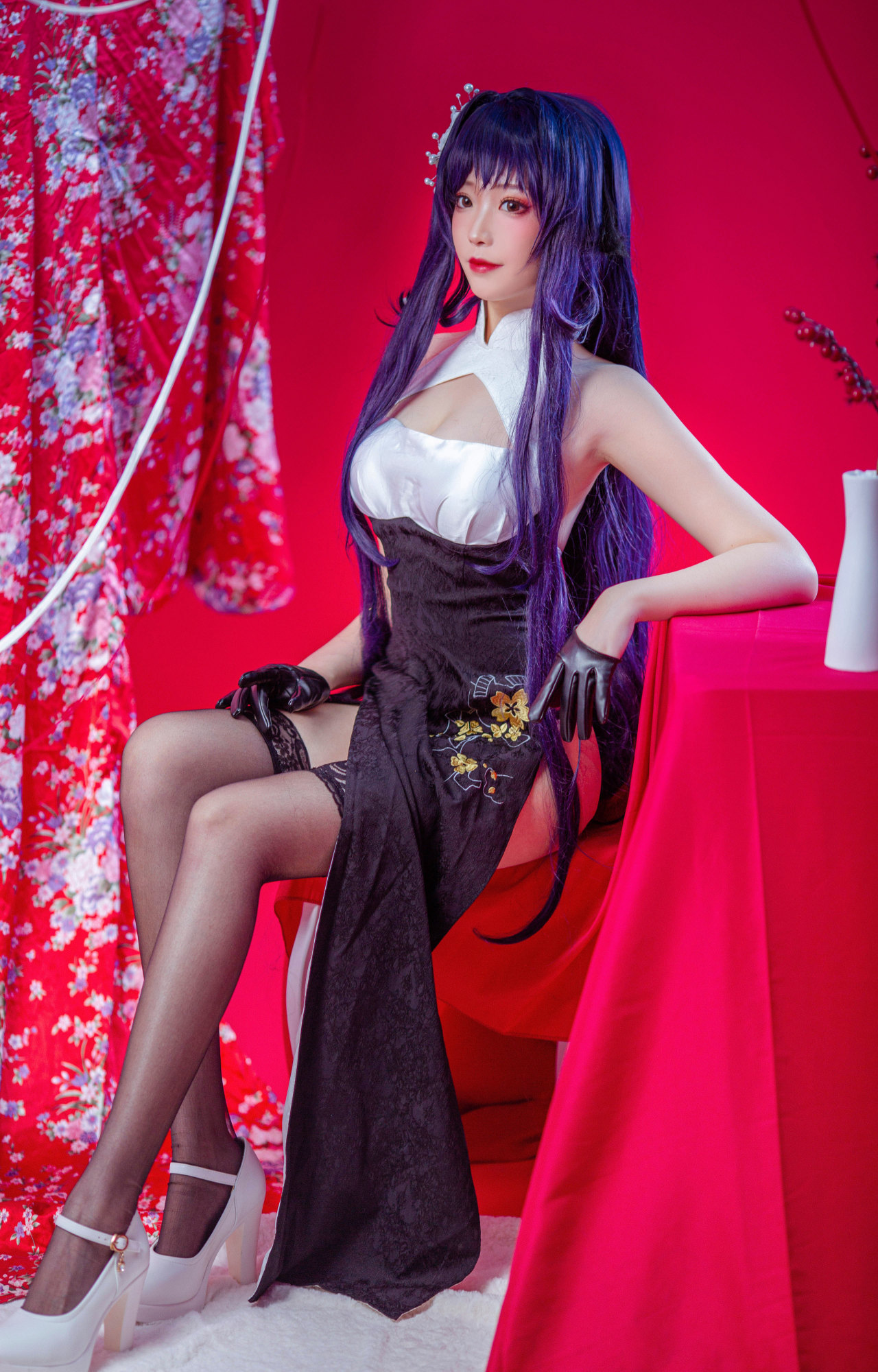 碧蓝航线 衍生角色吾妻COSPLAY图-哪边嗨