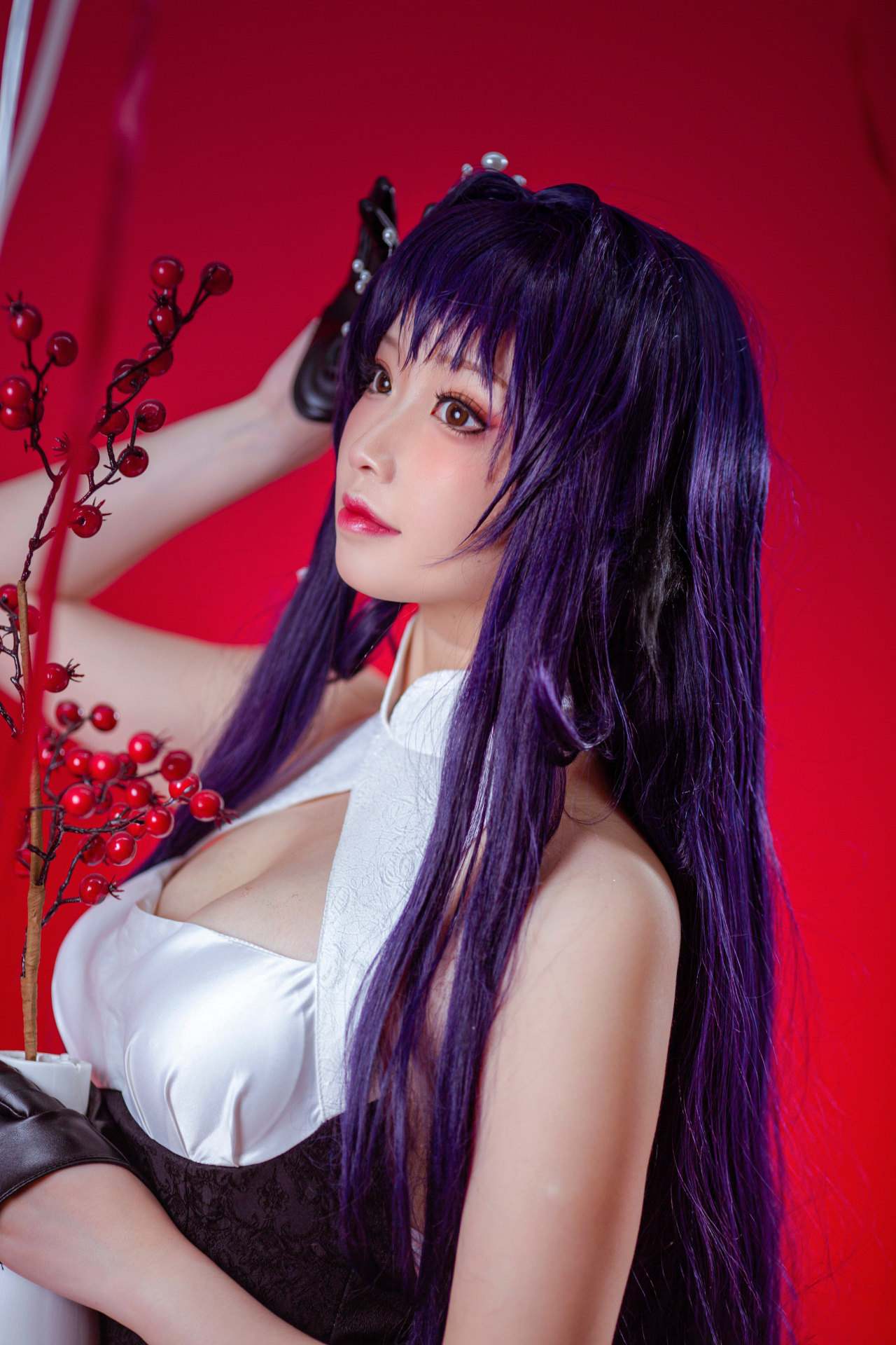 碧蓝航线 衍生角色吾妻COSPLAY图-哪边嗨