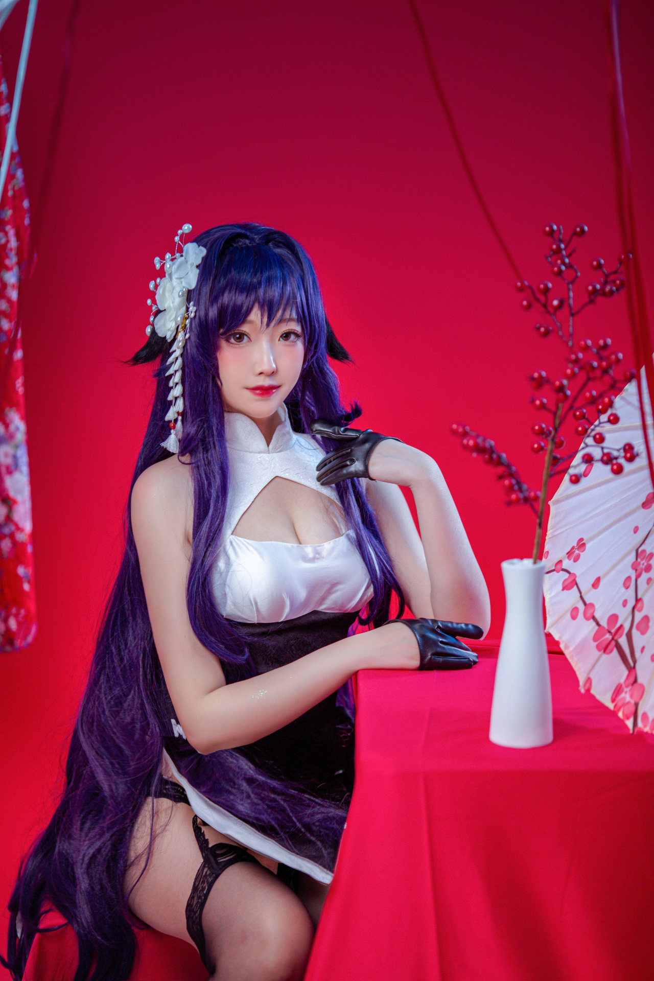 碧蓝航线 衍生角色吾妻COSPLAY图-哪边嗨