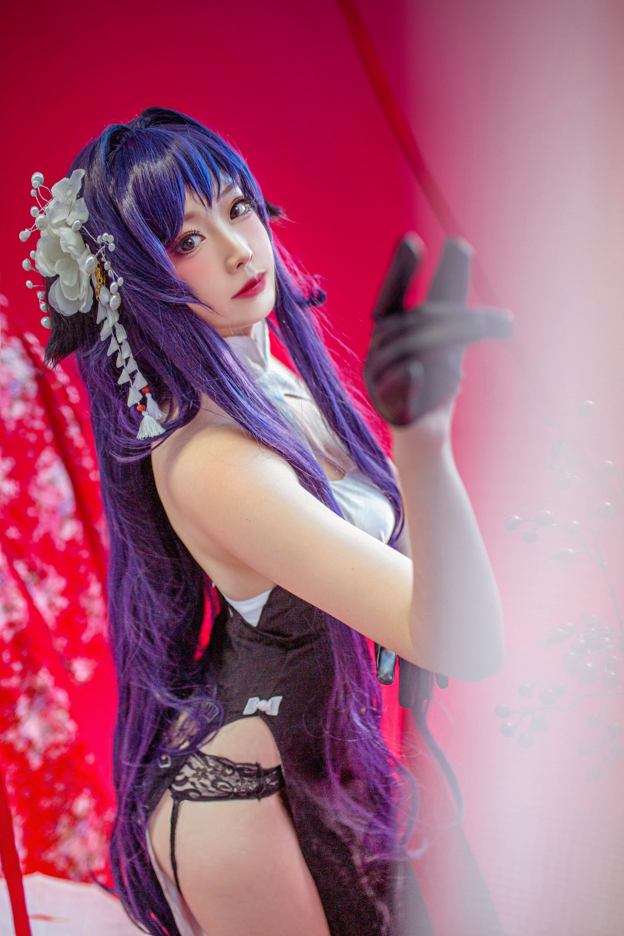 碧蓝航线 衍生角色吾妻COSPLAY图-哪边嗨