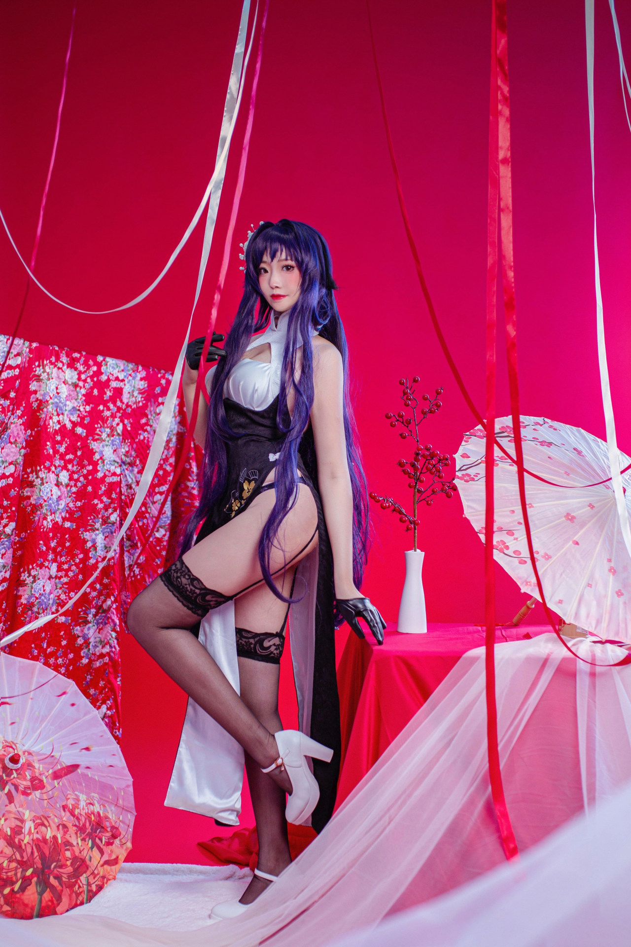 碧蓝航线 衍生角色吾妻COSPLAY图-哪边嗨