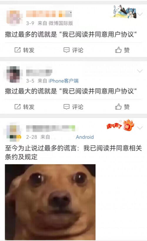 必要app靠谱吗(“我已阅读并同意”？网友：这是我撒过最多的谎)