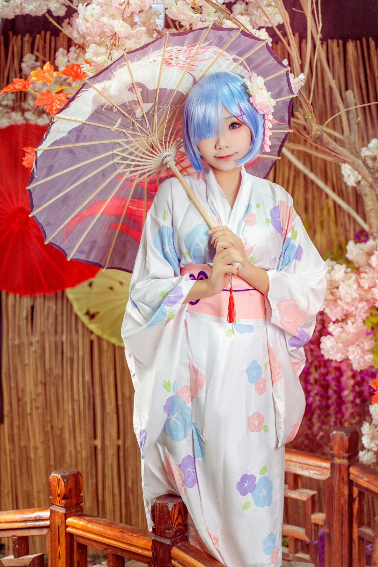 《从零开始的异世界》蕾姆浴衣cosplay